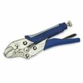 Williams Locking Plier, 7 Inch OAL, Curved Jaw with Cutter JHW23202